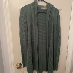 Green Cardigan